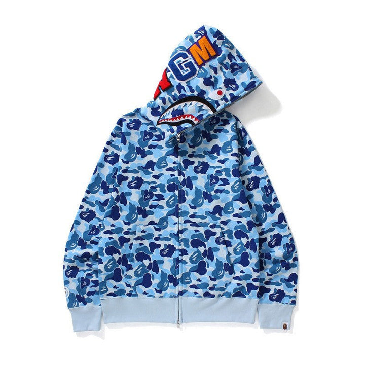 Damen Kapuzenjacke mit modernem Camouflage-Design und hochwertiger Baumwollmischung Drune
