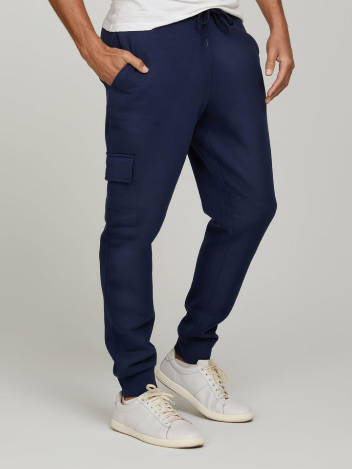 Damen nan schmal geschnittene Cargo-Jogginghose mit ergonomischen Nähten elastischem Komfortbund und aufgesetzter Klappentasche Drune