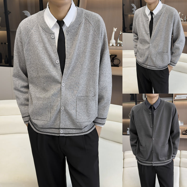 Herren Cardigan Drune