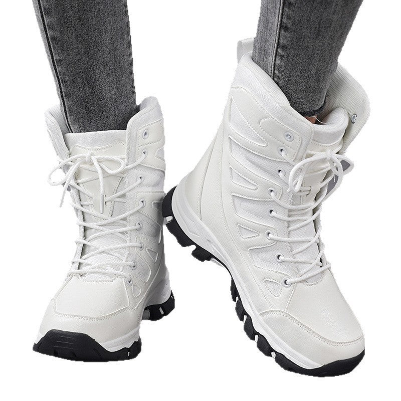 Damen High-Top Outdoor-Schuhe mit rutschfester Sohle und atmungsaktivem Obermaterial Drune