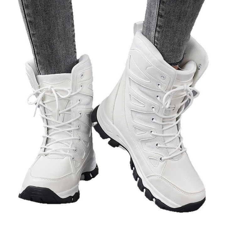 Damen High-Top Outdoor-Schuhe mit rutschfester Sohle und atmungsaktivem Obermaterial Drune