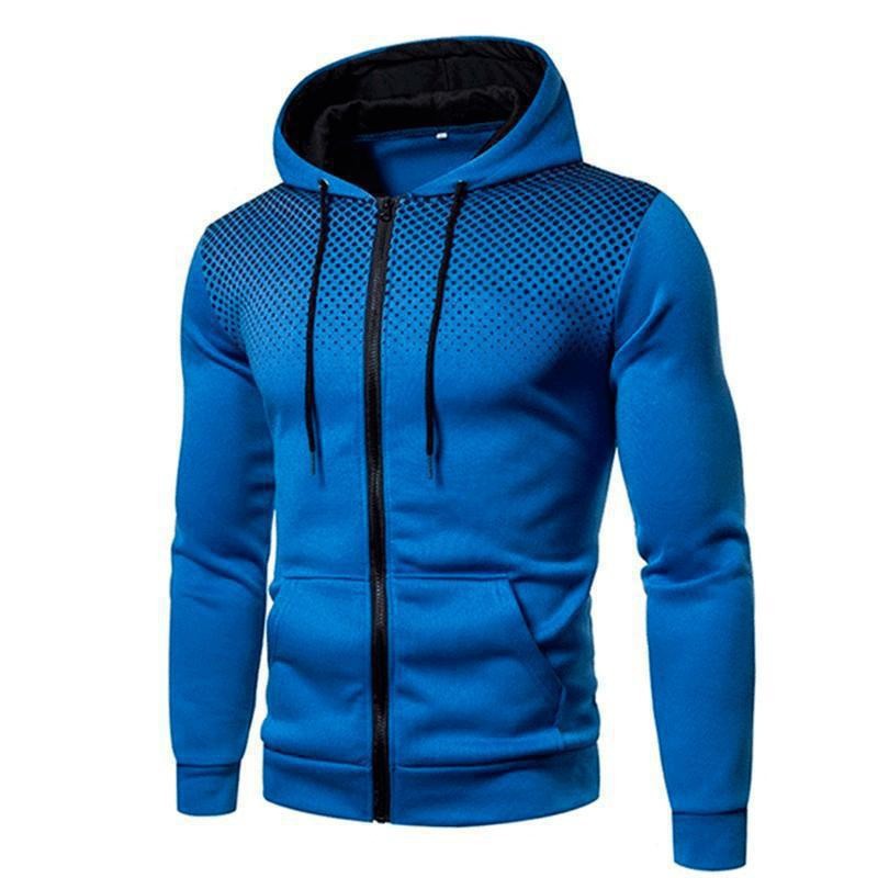 Herren Sportlicher Kapuzenpullover mit stylischem Grafikdesign Drune