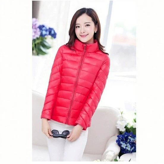 Damen Leichte und modische Steppjacke Drune