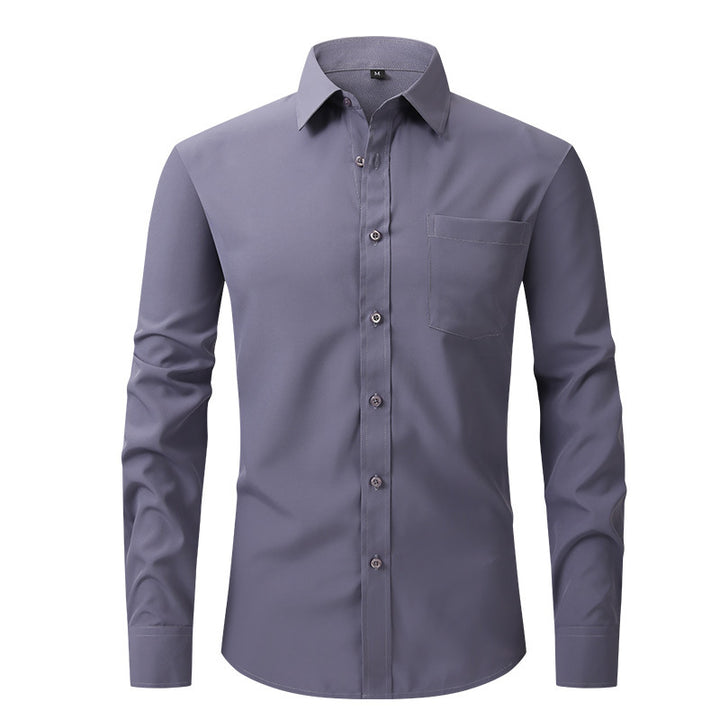 Herren Langarmhemd Drune