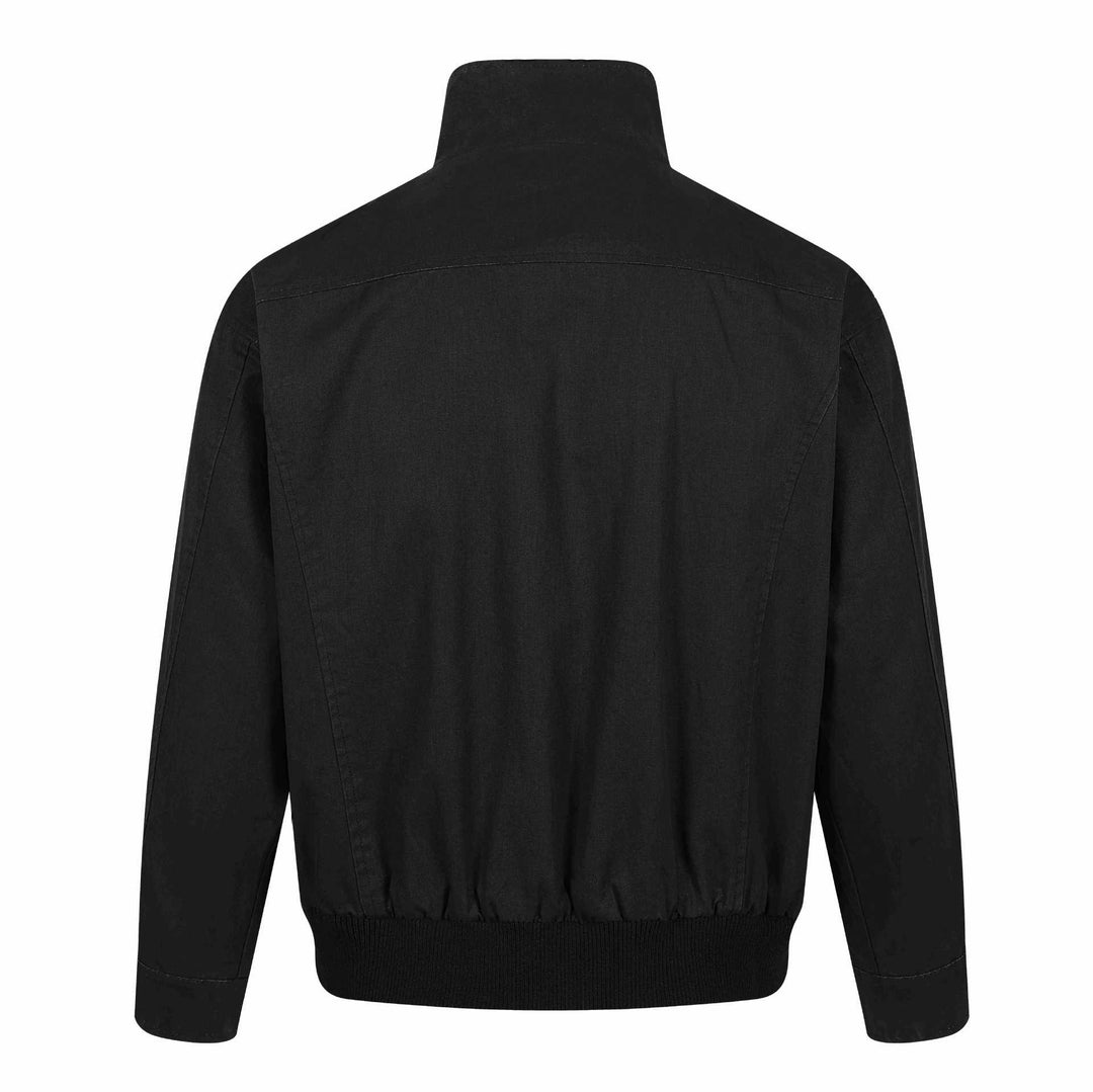 Herren Kurzer Utility Bomber mit hohem Stehkragen, aufgesetzten Klappentaschen und Rippenbund Drune