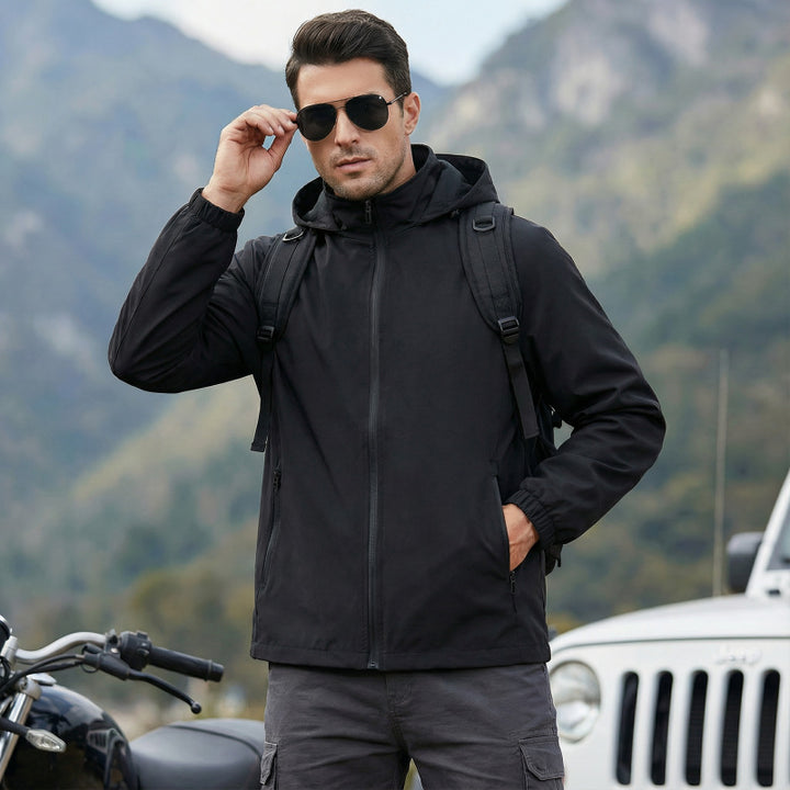 Herren Leichte und atmungsaktive Outdoor-Jacke Drune