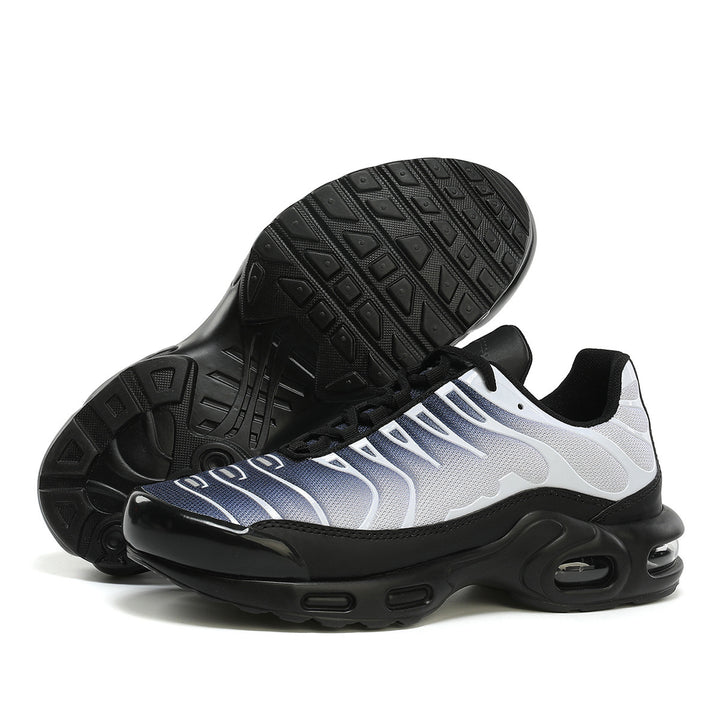 Herren Dämpfende Sport-Sneaker mit sichtbarer Luftkammer und atmungsaktivem Gradient-Strick Drune