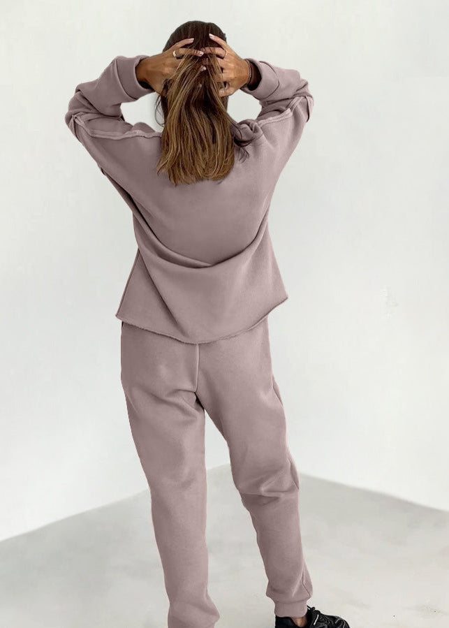 Drune | Übergroßer Damen Trainingsanzug mit Pullover und Hose