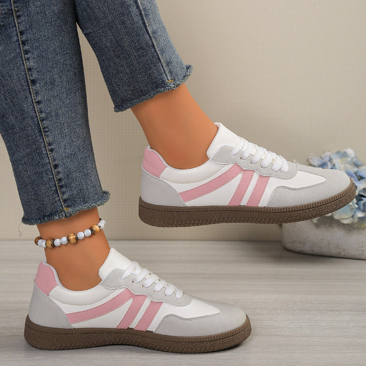 Damen Sneakers im sportlichen Design mit atmungsaktivem Obermaterial und bequemer Dämpfung Drune