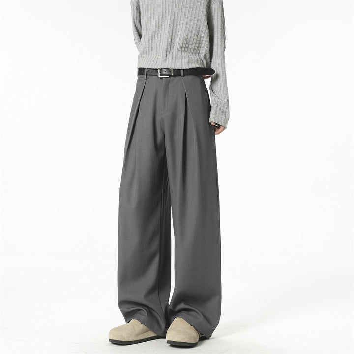 Damen Weitgeschnittene Hochbund-Hose Drune