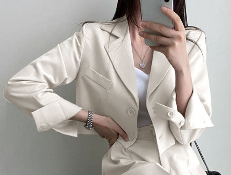 Damen Trendiger Kurzblazer Drune