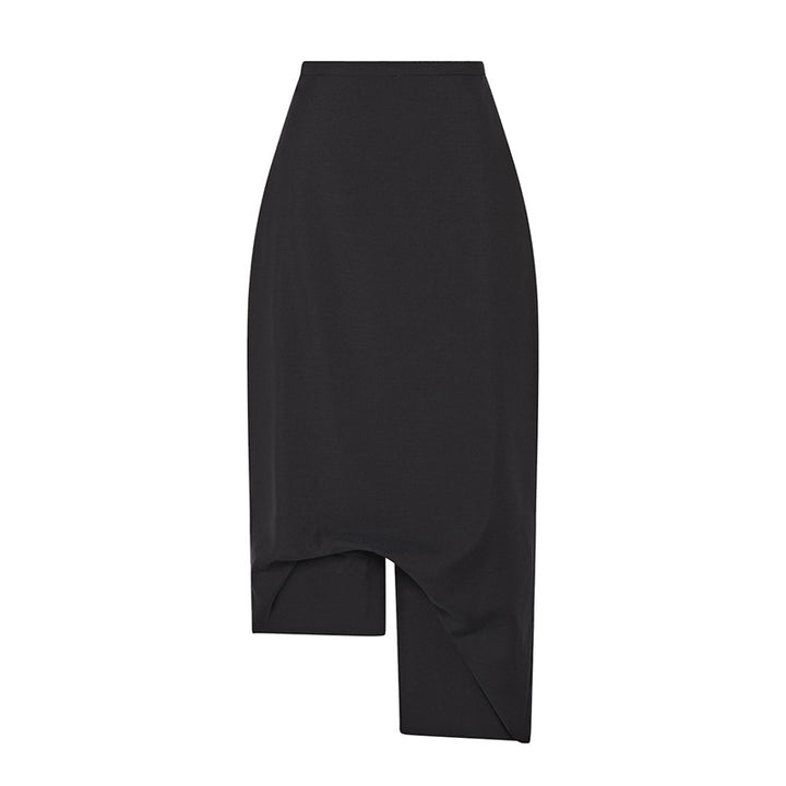 Damen Elegante Culotte mit hohem Bund und seitlichen Einschnitten Drune