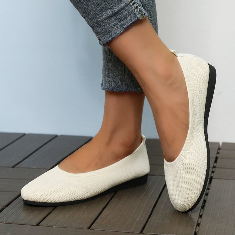 Damen bequeme Slip-On Ballerinas Drune