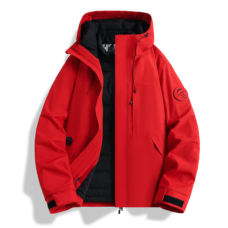 Damen Wasserdichte und isolierte Outdoor-Jacke Drune