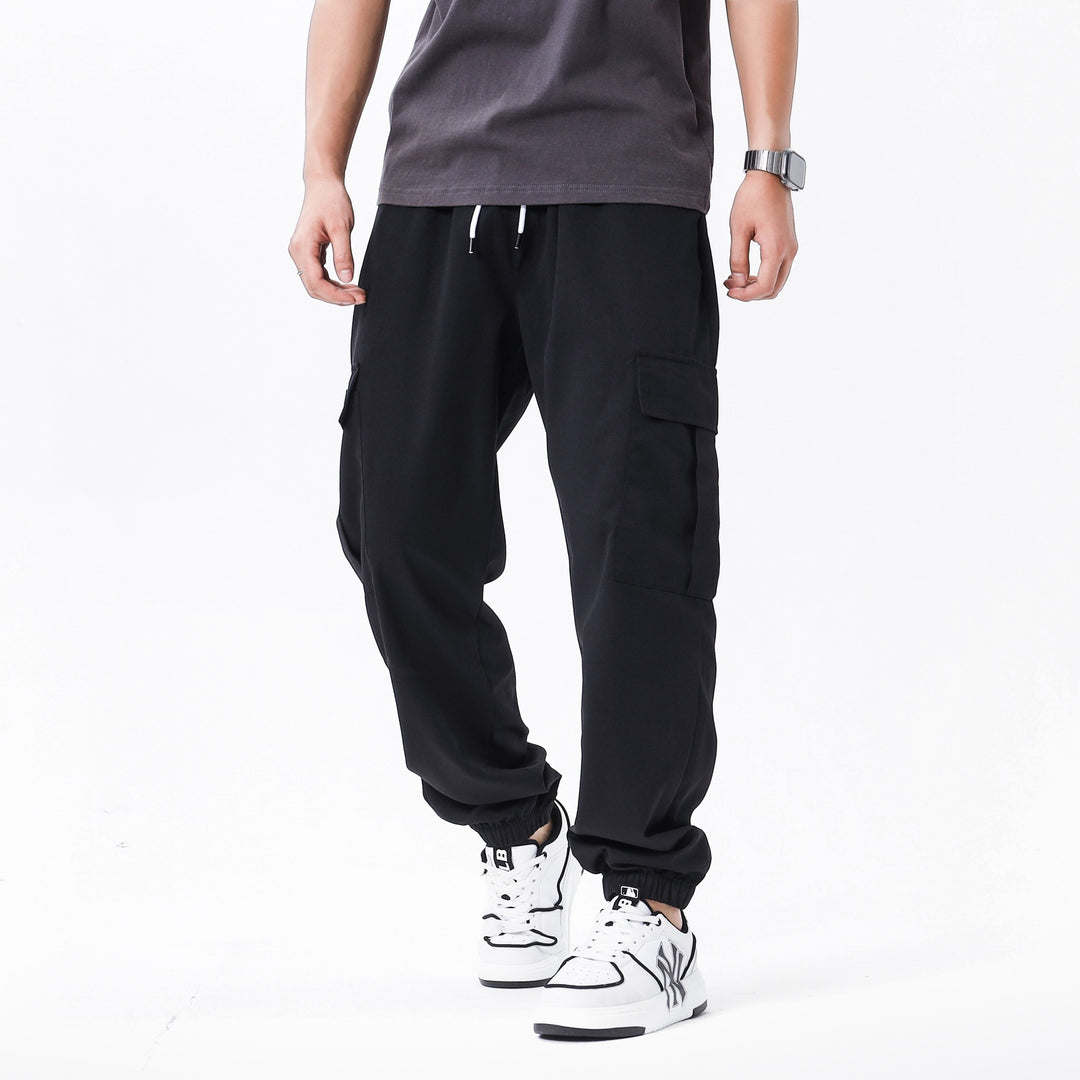 Herren Multifunktionale Cargohose mit elastischem Bund und praktischen Taschen Drune