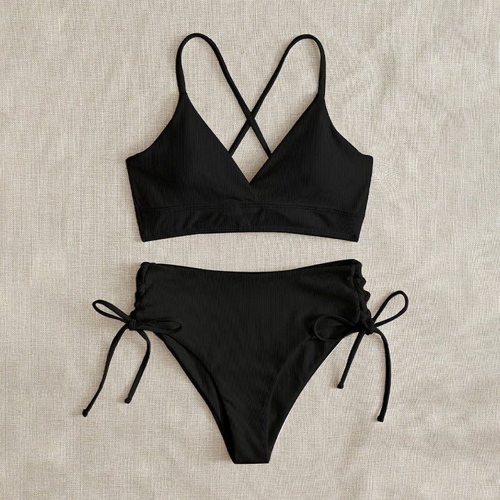 Damen Triangel-Bikini mit raffinierter Raffung Drune