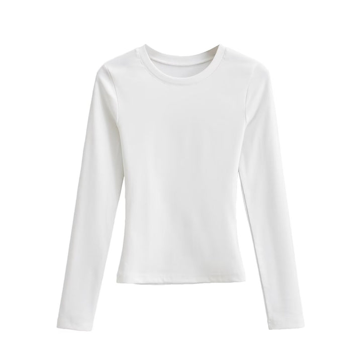 Damen Langarmshirt aus weichem Baumwollmix Drune