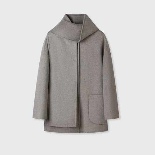 Damen Stilvoller Oversized Mantel Drune