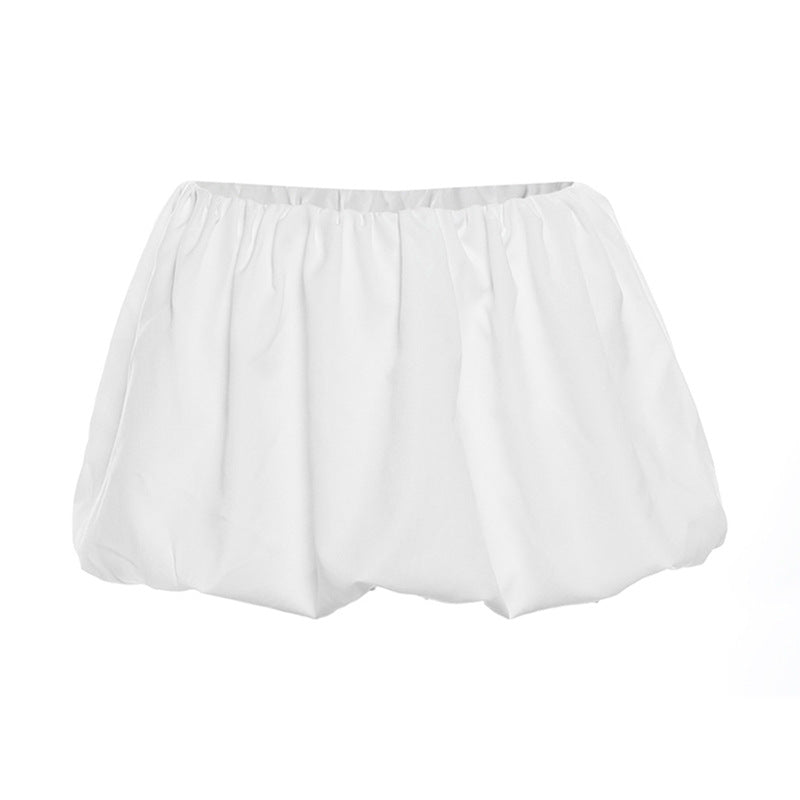 Damen Voluminöse Shorts mit elastischem Bund Drune