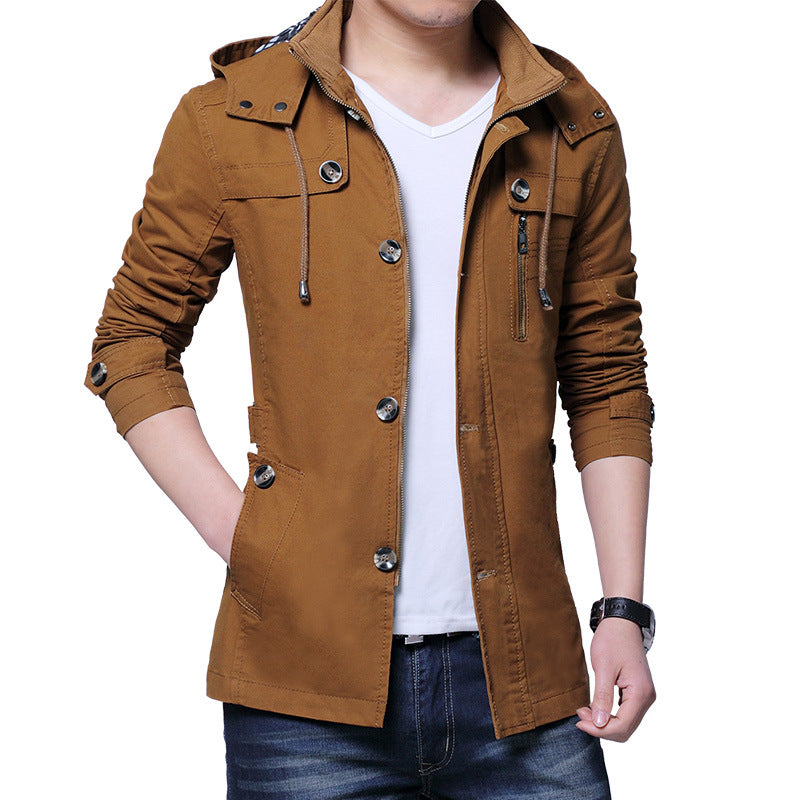 Herren Modische Übergangsjacke Drune