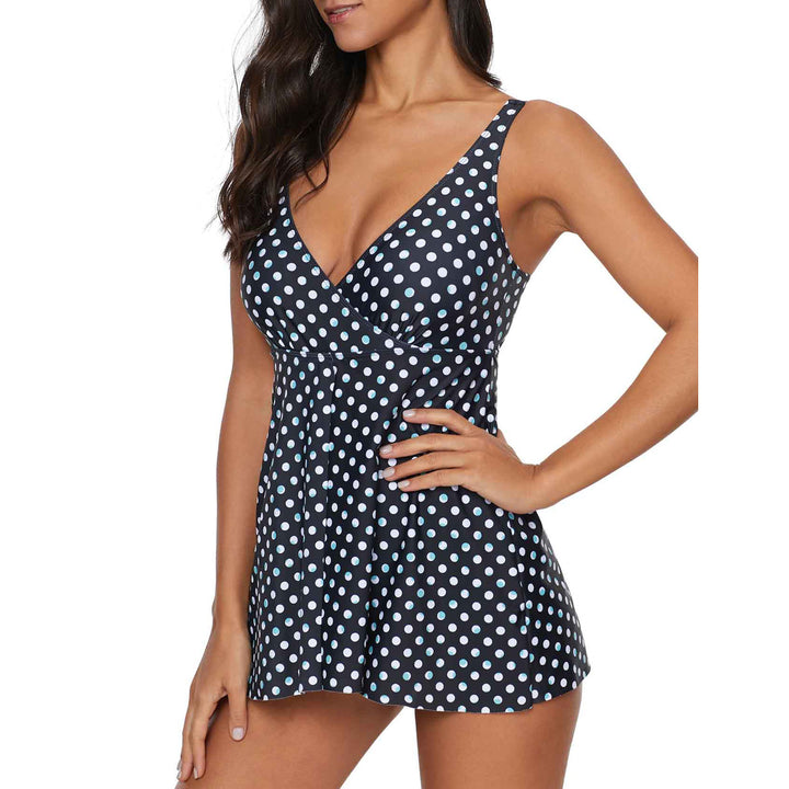 Damen Freizeitkleid mit elegantem Punkte-Design Drune