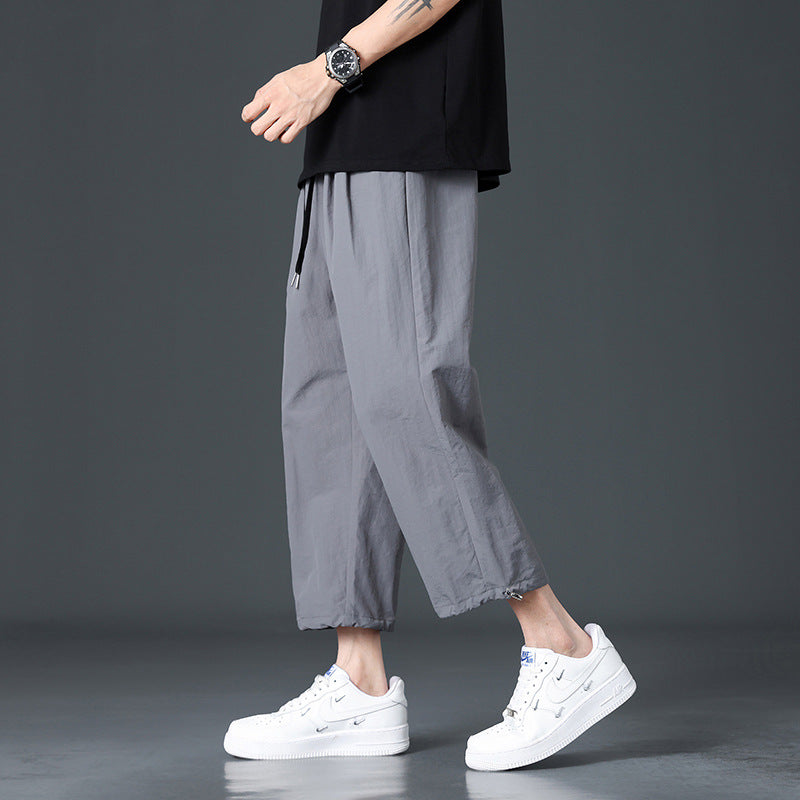 Herren Lässige und Bequeme Windbreaker-Hose