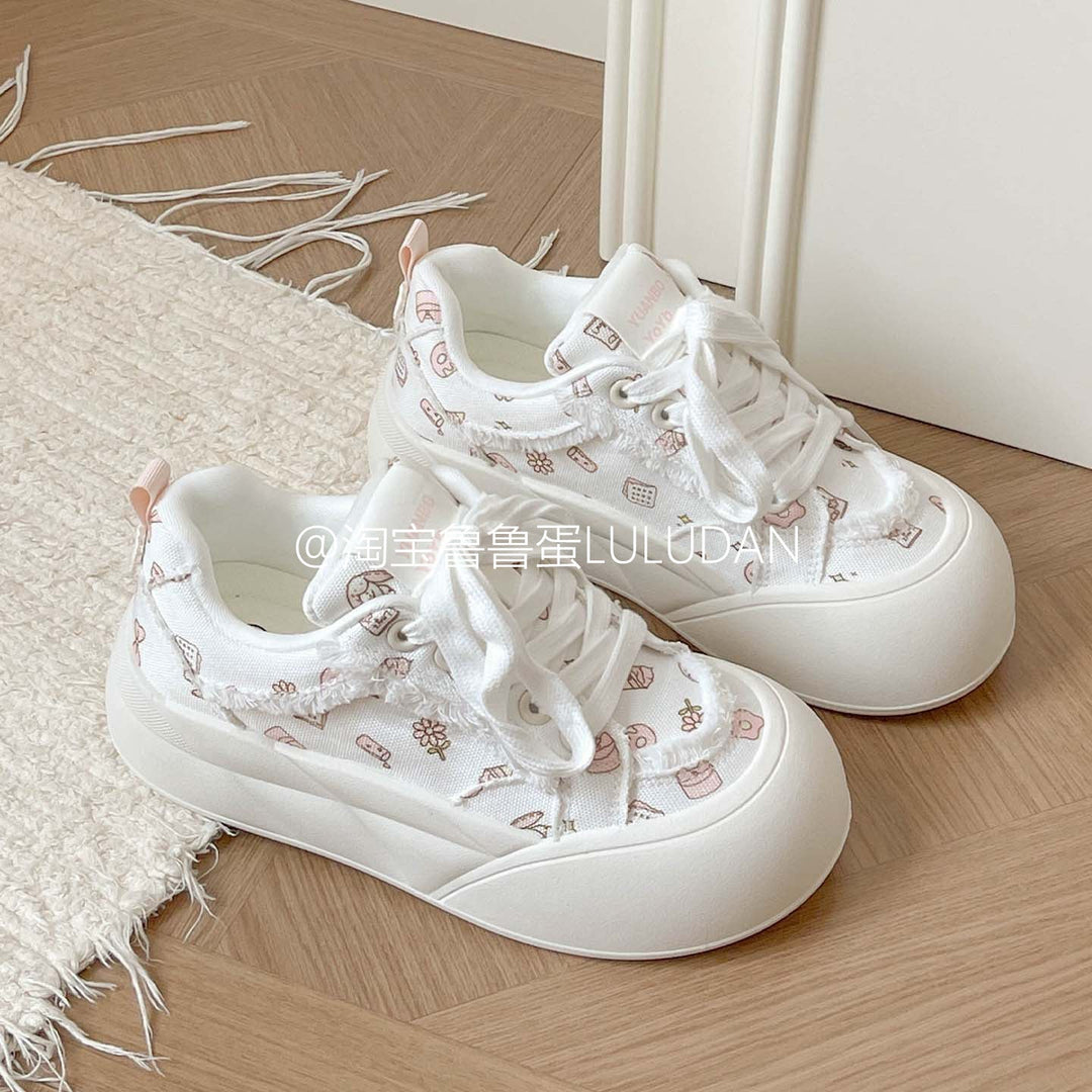 Damen Sneakers mit verspieltem Design und bequemer Dämpfung Drune
