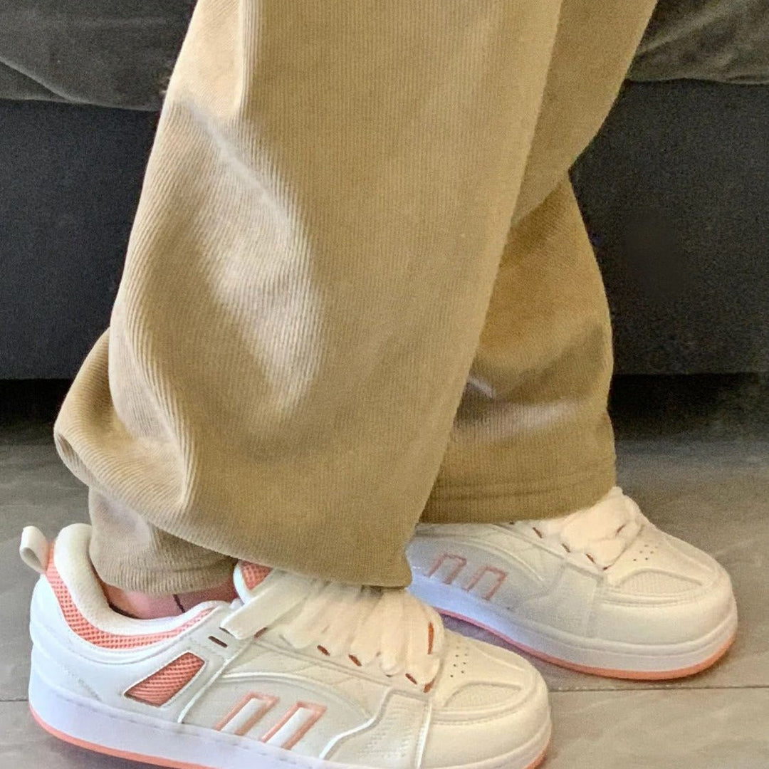 Damen Sportliche Sneakers mit praktischer Schnürung und atmungsaktiver Mesh-Oberfläche Drune