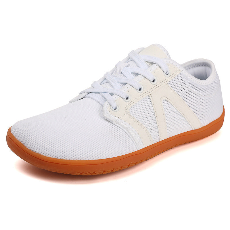 Unisex nan minimalistischer City-Sneaker mit feinmaschigem Textiloberteil, gepolstertem Einstieg und flexibler Gummilaufsohle Drune