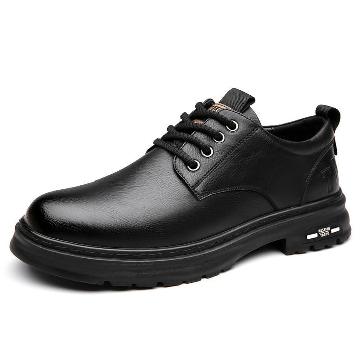 Herren Premium Leder Schnürschuhe mit rutschfester Sohle Drune