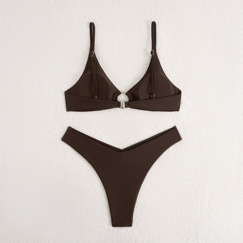 Damen Triangel-Bikini mit elegantem Ring-Detail Drune