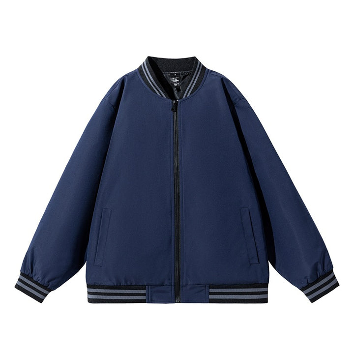 Herren Sportliche Bomberjacke mit Stehkragen Drune