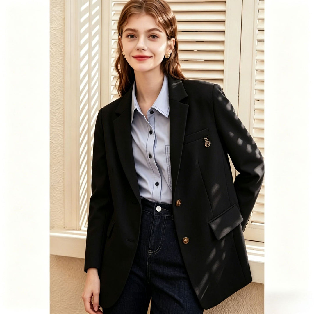Damen Eleganter Blazer Drune