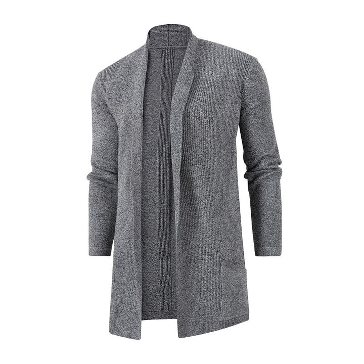 Herren Strickjacke mit offenem Schnitt und praktischen Taschen Drune
