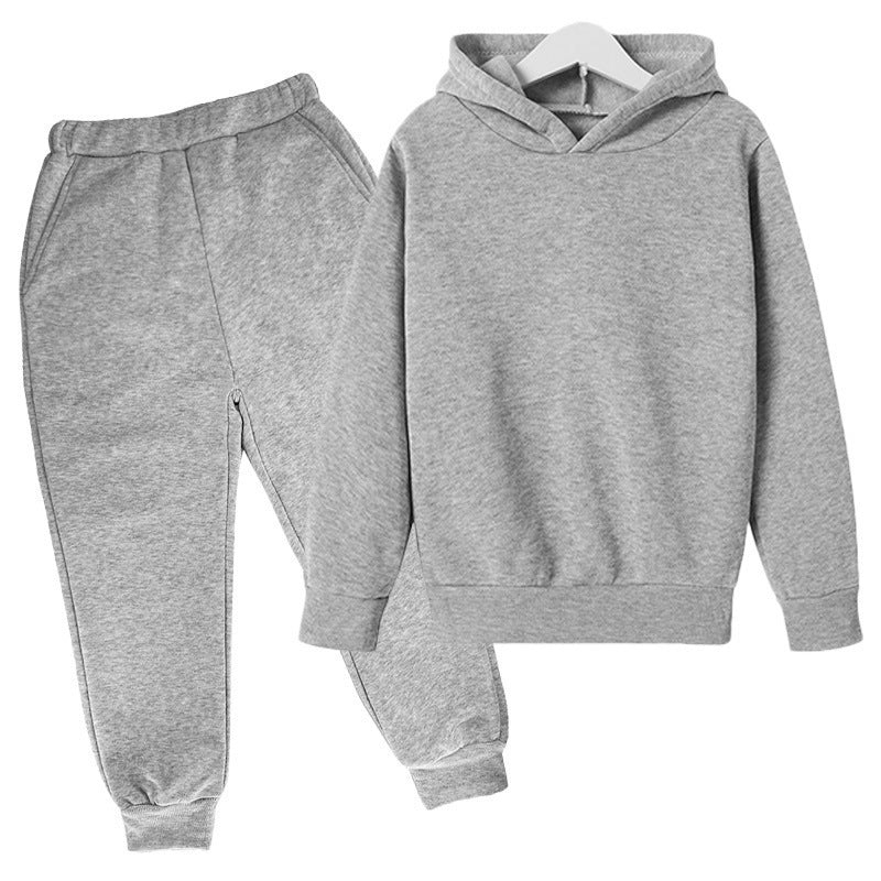 Unisex nan komfortables Hoodie und Jogger Set aus French Terry mit elastischem Bund und Rippbündchen Drune