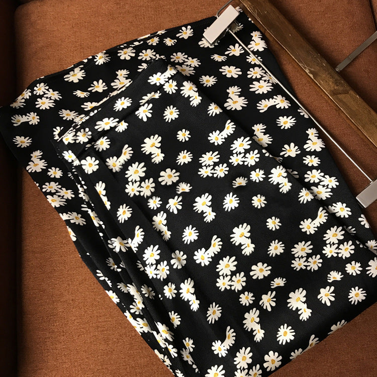 Damen Floral Maxi-Rock Drune