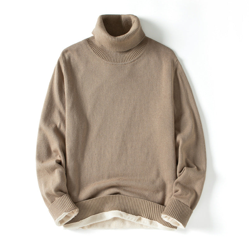 Damen Eleganter Rollkragenpullover Drune