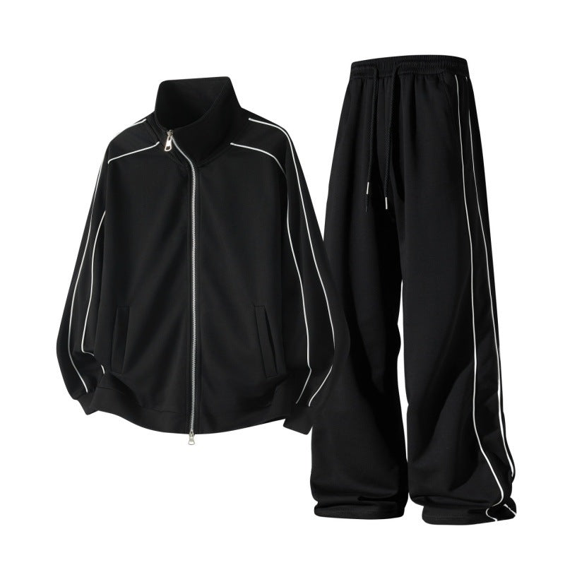 Damen Sportliches Trainingsanzug-Set Drune