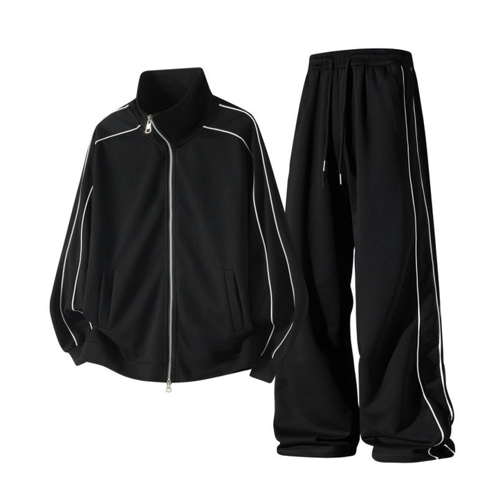 Damen Sportliches Trainingsanzug-Set Drune