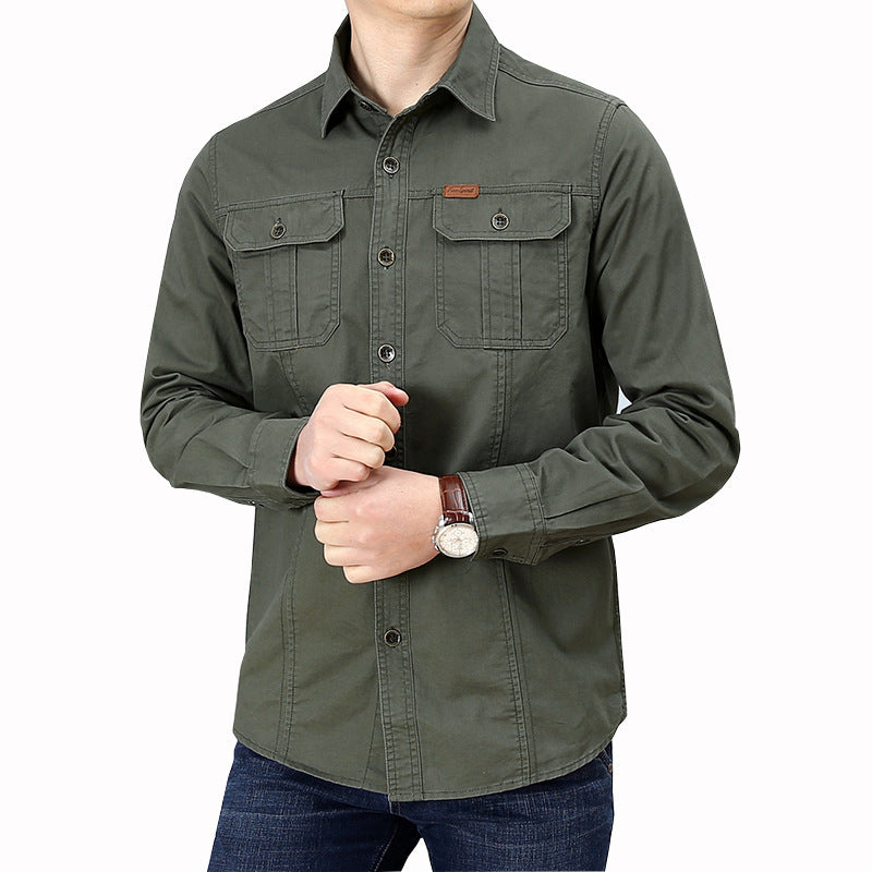 Herren Stylische Outdoor-Hemdjacke Drune