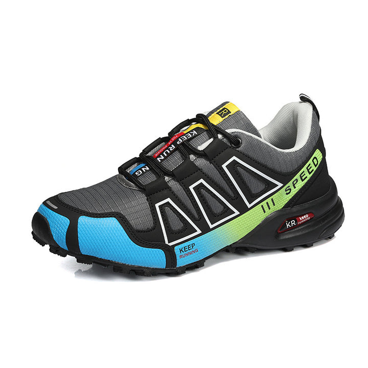 Herren nan robuster Trailrunning-Laufschuh mit stoßdämpfender EVA-Zwischensohle und griffiger Profillaufsohle Drune