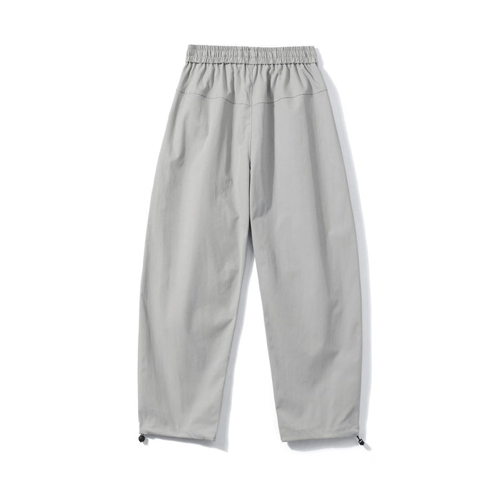 Herren Utility-Cargohose mit elastischem Bund, Reißverschlusstasche und verstellbarem Saum Drune