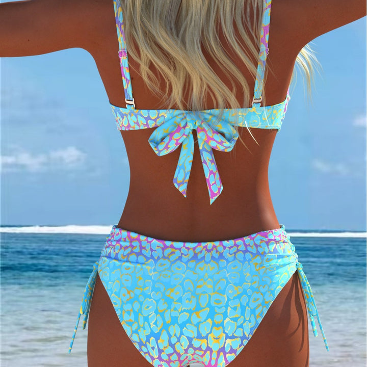 Damen Balconette-Bikini mit seitlichem Bindeband Drune