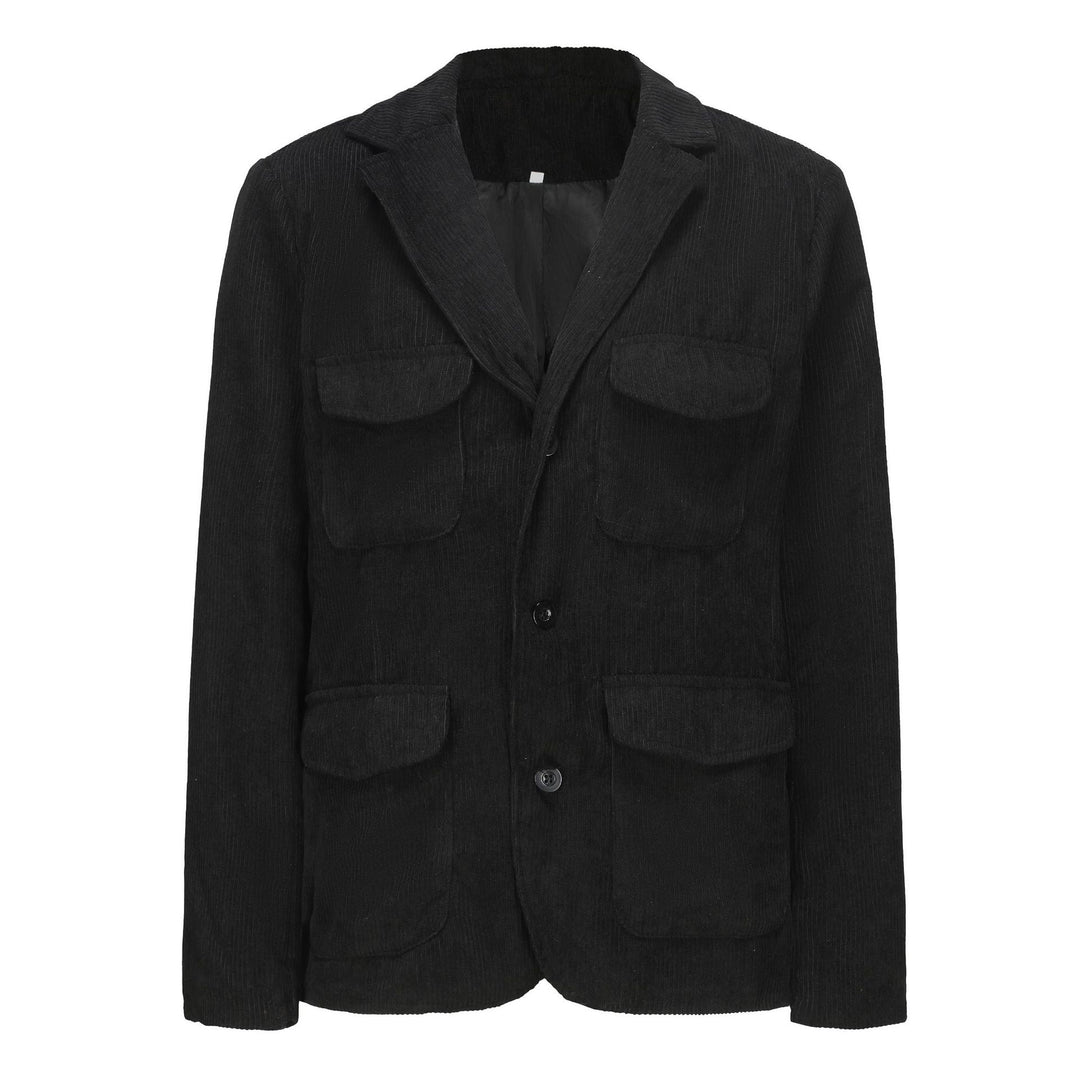 Damen modischer Cordblazer mit funktionalen Taschen Drune