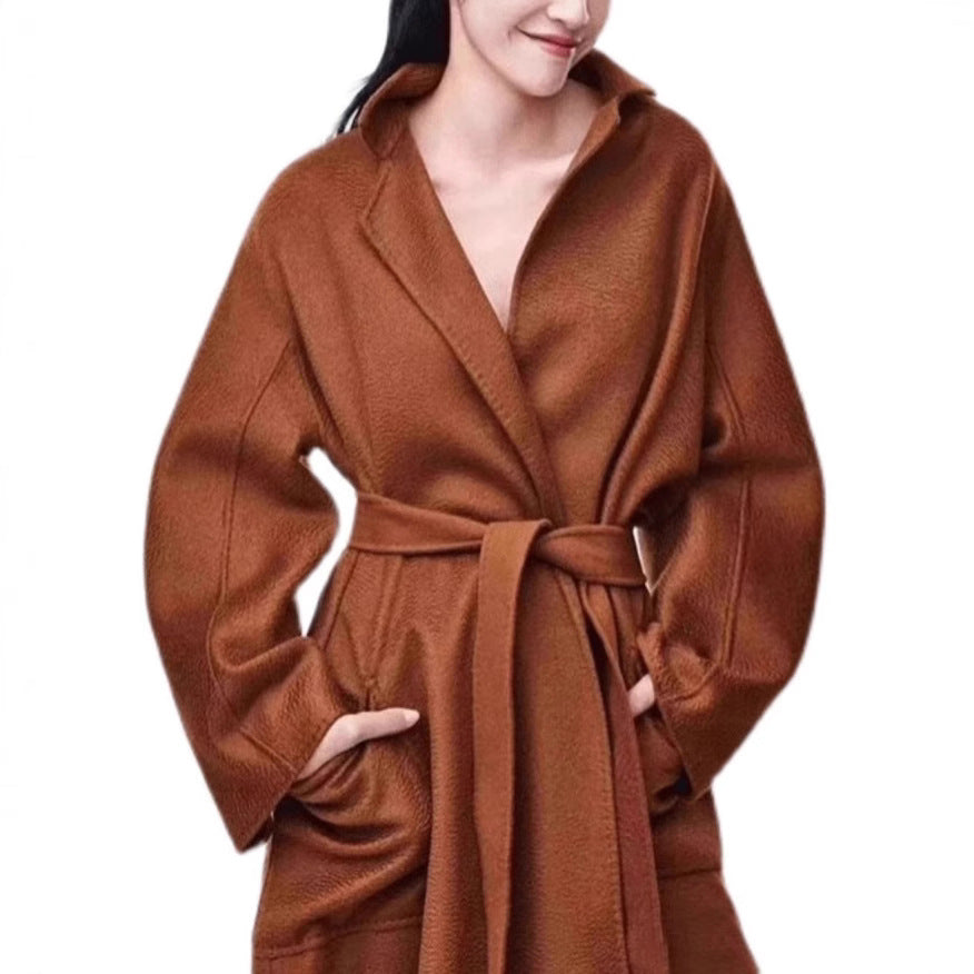 Damen Elegante und bequeme Wickeljacke Drune
