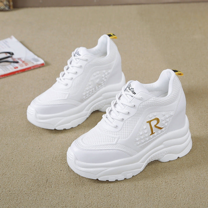 Damen Chunky Sneakers mit atmungsaktiver Mesh-Oberfläche und leichtem Komfort Drune
