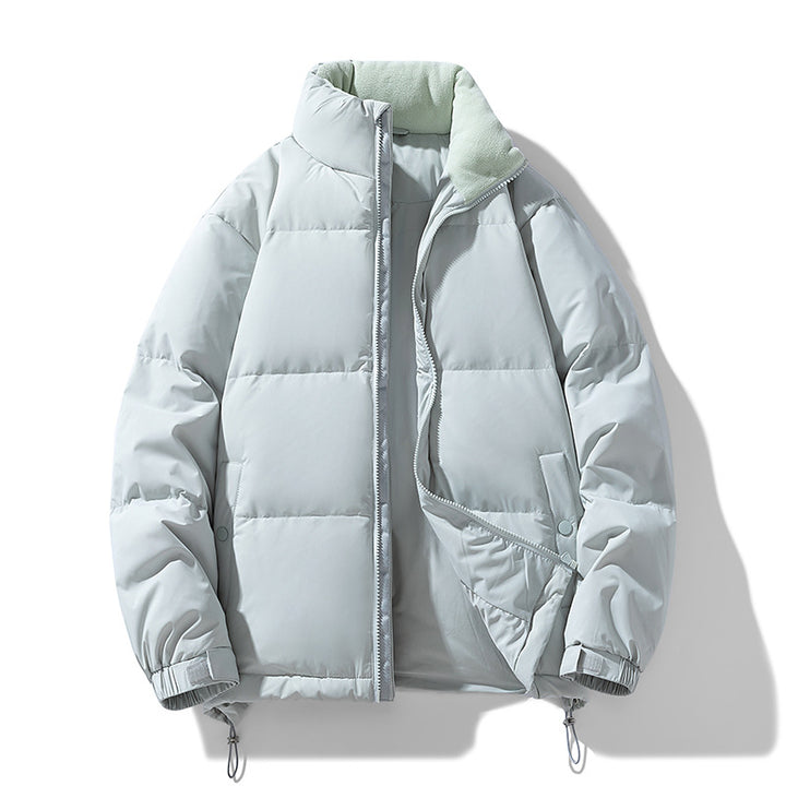 Damen Wattierte Steppjacke mit hohem Kragen und Teddyfutter Drune