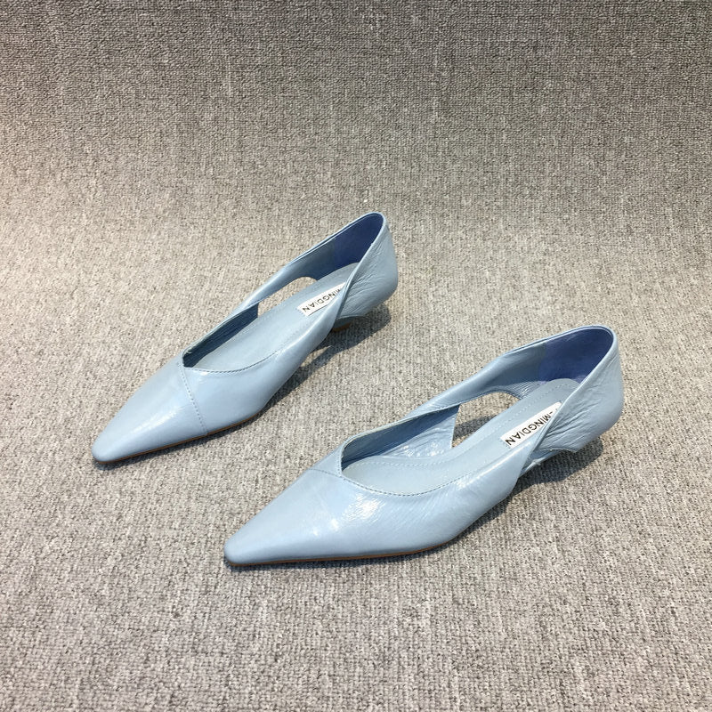 Damen Elegante Ballerinas mit raffinierten Cut-Outs Drune
