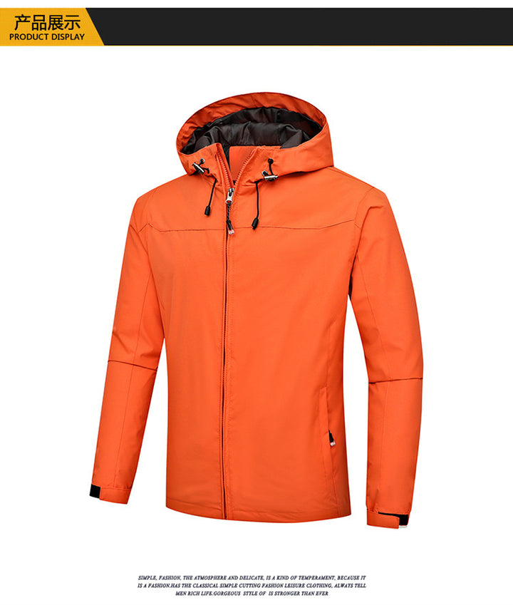 Herren Sportliche Übergangsjacke mit floralem Muster Drune