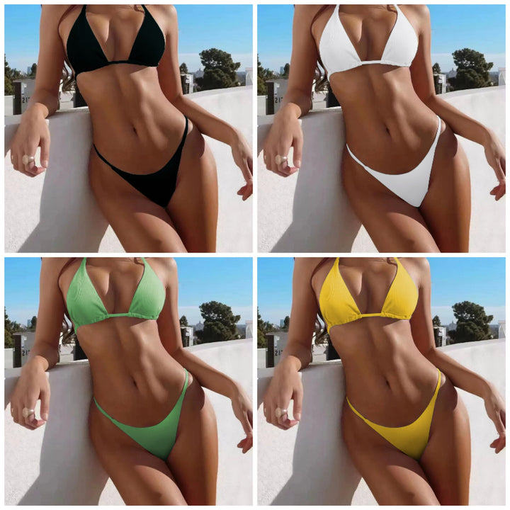 Damen Triangel-Bikini mit verstellbaren Trägern Drune